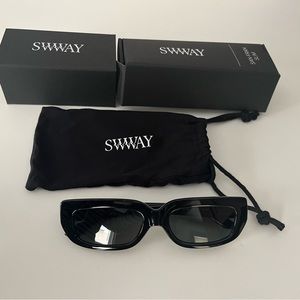 Biodegradable Pela Vision (Swway) San Fran sunglasses in black